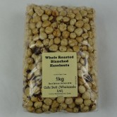 Whole Roasted Blanched Hazelnuts 1kg