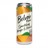 Belvoir Light Sparking Mango & Peach 12 x 330ml Cans