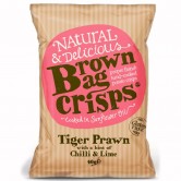 Brown Bag Tiger Prawn Crisps 20 x 40g
