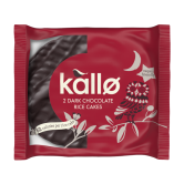 Kallo Dark Choc Topped Rice Cakes 30 x 33g