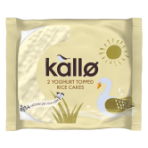 Kallo Yoghurt Topped Rice Cakes 30 x 33g
