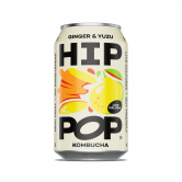 Hip Pop Ginger & Yuzu Kombucha 12 x 330ml