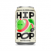 Hip Pop Apple & Elderflower Kombucha 12 x 330ml