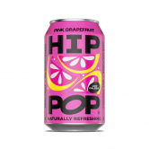 Hip Pop Pink Grapefruit Living Soda 12 x 330ml