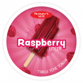 Franco's Ices Raspberry Lolly 
