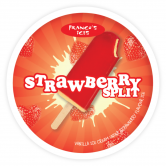 Franco's Ice Strawberry Split 