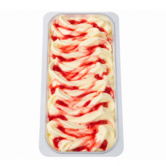 Rossi Ice Cream White Chocolate Strawberry Ripple Napoli 5ltr