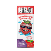 Ninju Strawberry and Blackcurrant Juice 24x200ml