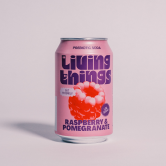 Living Things Raspberry and Pomegranate 12 x 330ml