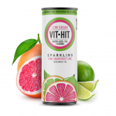VitHit sparkling Pink Grapefruit & Lime 12 x 330ml