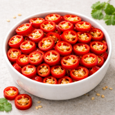 Red Jalapeno Peppers Sliced 2.8kg 