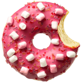 Donut Worry Be Happy Pinkie 48 x 58g