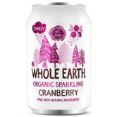 Whole Earth Organic Cranberry 24 x 330ml