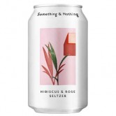 Something & Nothing Hibiscus & Rose Seltzer 12 x 330ml